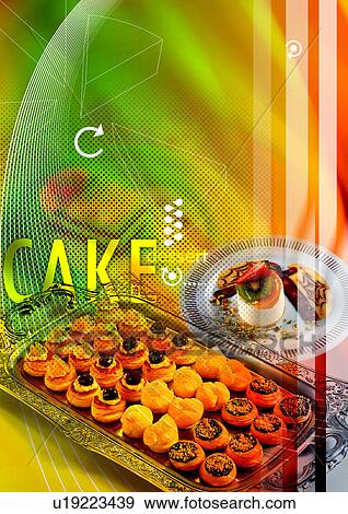 Snacks on a plate superimposed on a green background View Large Illustration Stock Illustration - Snacks on a plate superimposed on a green background. Fotosearch