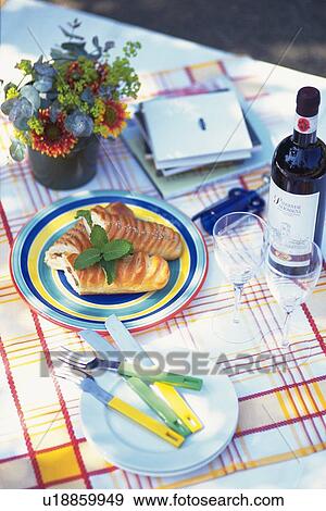 Stock Photo - Food Image, High Angle View. Fotosearch
