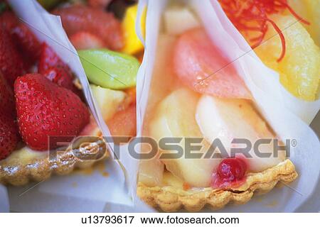 Stock Photo - Fruit Tarte,. Fotosearch