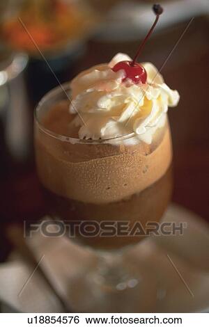 Ice Cocoa, High Angle View View Large Photo Image Stock Photograph - Ice Cocoa, High Angle View. Fotosearch