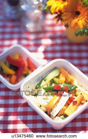 Stock Image - Pickle, High Angle View. Fotosearch