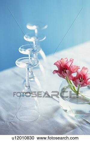Ranged Wine Glass, High Angle View View Large Photo Image Stock Image - Ranged Wine Glass, High Angle View. Fotosearch