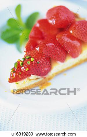 Strawberry Tarte View Large Photo Image Stock Photo - Strawberry Tarte. Fotosearch