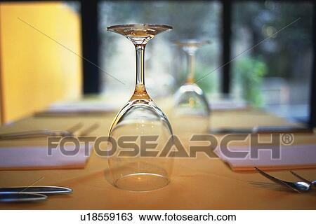 Stock Image - Table Setting. Fotosearch