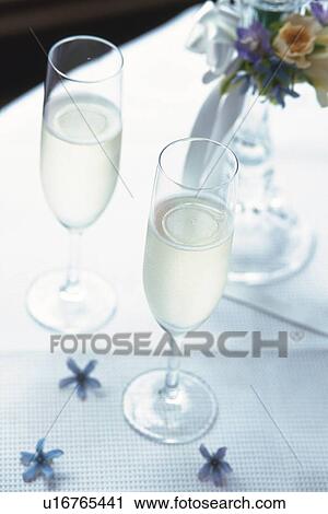 Stock Image - Wine, High Angle View. Fotosearch