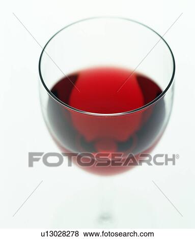 Stock Photo - Red Wine, High Angle View. Fotosearch