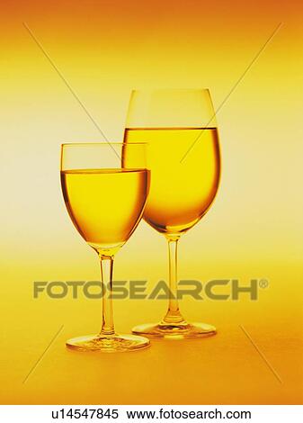 Stock Photography - White Wine, Toned Image. Fotosearch