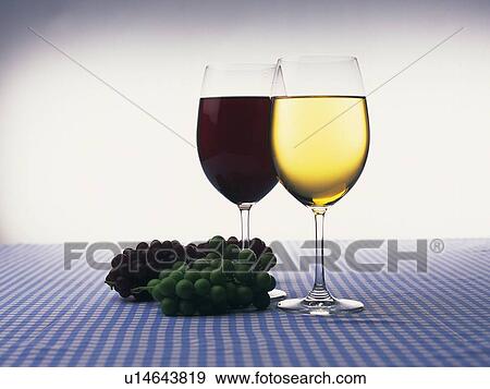 Stock Photo - Wine and Grape. Fotosearch