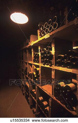 Picture - Wine Cellar. Fotosearch