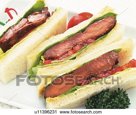 Chicken Sandwich, Close Up View Large Photo Image Stock Image - Chicken Sandwich, Close Up. Fotosearch