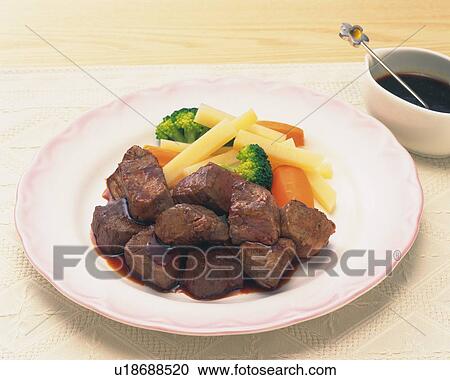Diced Beef Steak, High Angle View View Large Photo Image Stock Image - Diced Beef Steak, High Angle View. Fotosearch