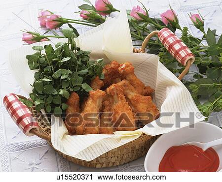 Fried Chicken, High Angle View View Large Photo Image Stock Image - Fried Chicken, High Angle View. Fotosearch