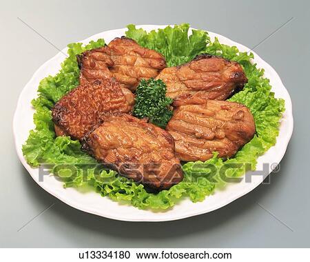 Meat Dish, High Angle View View Large Photo Image Stock Image - Meat Dish, High Angle View. Fotosearch
