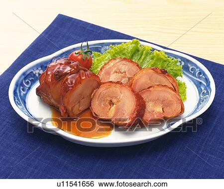 Meat Dish, High Angle View View Large Photo Image Stock Photograph - Meat Dish, High Angle View. Fotosearch