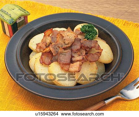 Potato Dish, High Angle View View Large Photo Image Picture - Potato Dish, High Angle View. Fotosearch