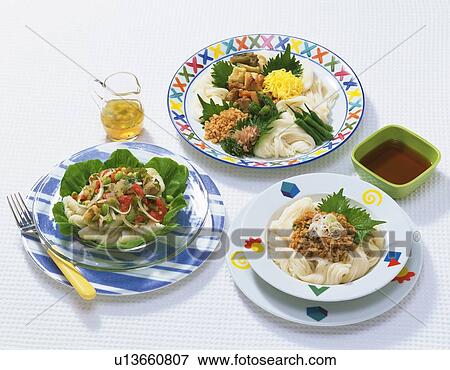 Various Kind of Noodles, High Angle View View Large Photo Image Stock Photo - Various Kind of Noodles, High Angle View. Fotosearch