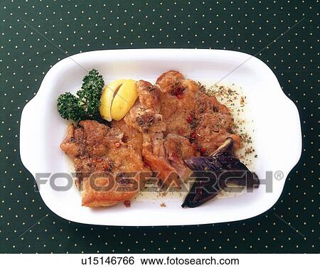 Chicken Saute, High Angle View View Large Photo Image Stock Photograph - Chicken Saute, High Angle View. Fotosearch