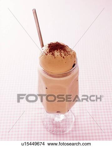 Picture - Coffee Float, High Angle View. Fotosearch