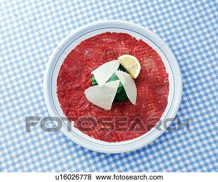 Stock Photo - Italian Food, High Angle View. Fotosearch