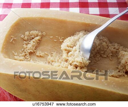 Stock Photo - Parmigiano Reggiano, Close Up. Fotosearch