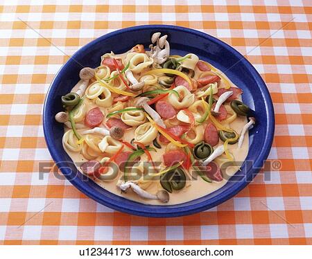 Pasta, High Angle View View Large Photo Image Stock Image - Pasta, High Angle View. Fotosearch