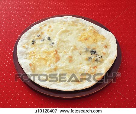 Stock Photo - Pizza, High Angle View. Fotosearch