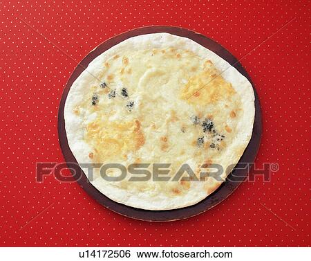 Stock Photograph - Pizza, High Angle View. Fotosearch