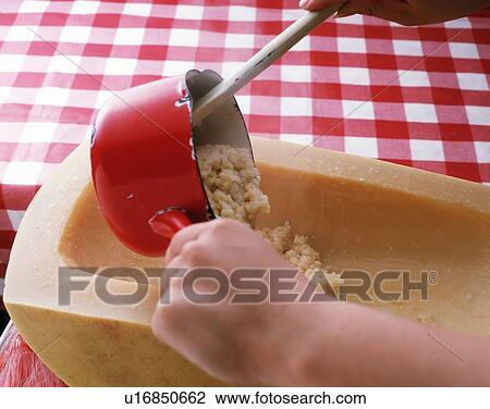 Stock Image - Risotto, High Angle View. Fotosearch