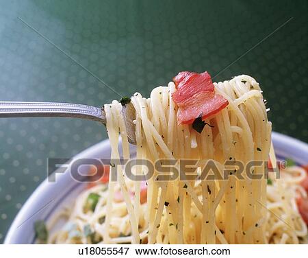 Stock Photo - Spaghetti, Close Up. Fotosearch