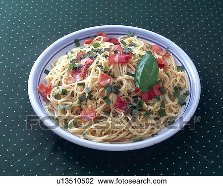 Spaghetti, High Angle View View Large Photo Image Stock Image - Spaghetti, High Angle View. Fotosearch