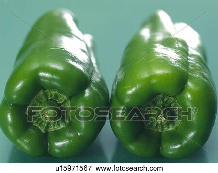 Stock Photo - Sweet Peppers, side view. Fotosearch
