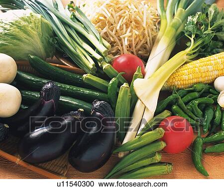 Variety types of vegetables, high angle view View Large Photo Image Stock Image - Variety types of vegetables, high angle view. Fotosearch