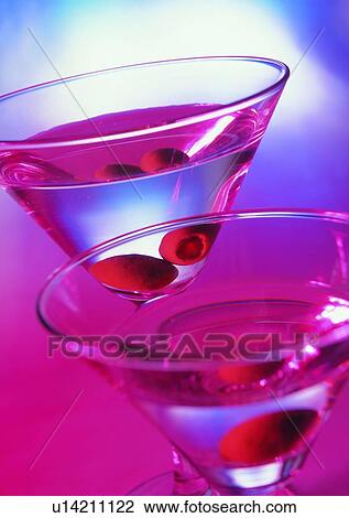 Stock Image - Beverage, Drink, Close-Up, Clear, Alcohol. Fotosearch