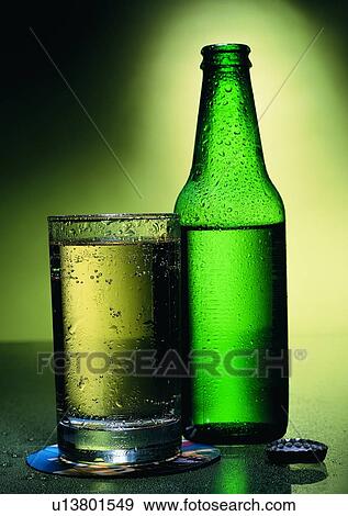 Bottle Cap, Beer Bottle, Bottle, Beverage, Beer Glass, Bubbles, Alcohol View Large Photo Image Stock Photo - Bottle Cap, Beer Bottle, Bottle, Beverage, Beer Glass, Bubbles, Alcohol. Fotosearch