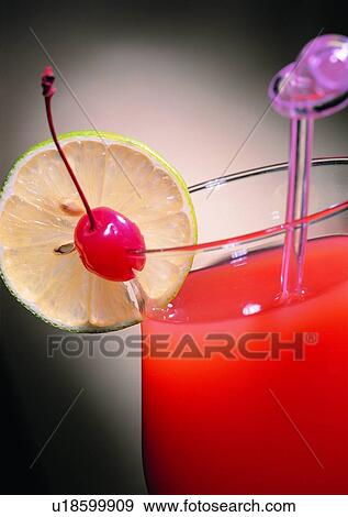 Cherry, Indoor, Juice, Close-Up, Drink View Large Photo Image Stock Photo - Cherry, Indoor, Juice, Close-Up, Drink. Fotosearch