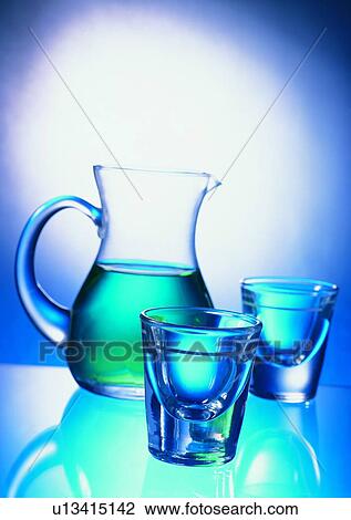 Stock Image - Glass, Refreshment, Liquor, Alcohol. Fotosearch