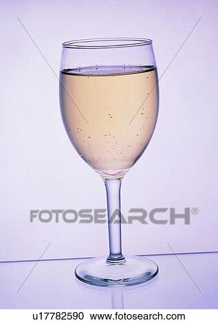 Stock Image - Indoor, Drink, White Wine, Refreshment, Glass. Fotosearch