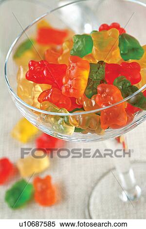 Stock Photography - Group Of Objects, Jelly, Still Life, Close-Up, Indoor, Sugar. Fotosearch