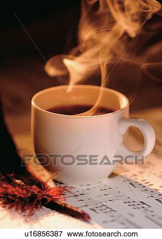Stock Photo - bean, beans, cafe, caffeine, close-up. Fotosearch