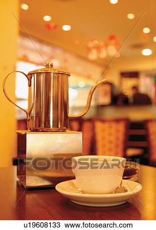 cafe, cup, caffeine, coffee, drink, crockery, indoor View Large Photo Image Stock Image - cafe, cup, caffeine, coffee, drink, crockery, indoor. Fotosearch