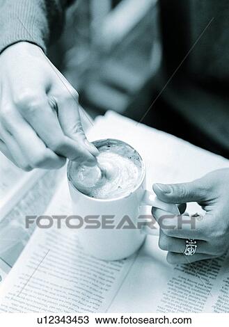 Beverage, B&W, B/W, Black And White, Drink, Full View Large Photo Image Stock Image - Beverage, B&W, B/W, Black And White, Drink, Full. Fotosearch