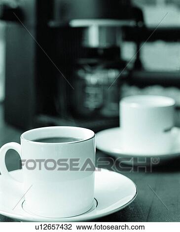 Beverage, B&W, B/W, Black And White, Close-Up, Coffee Cup, Coffee Machine View Large Photo Image Stock Image - Beverage, B&W, B/W, Black And White, Close-Up, Coffee Cup, Coffee Machine. Fotosearch
