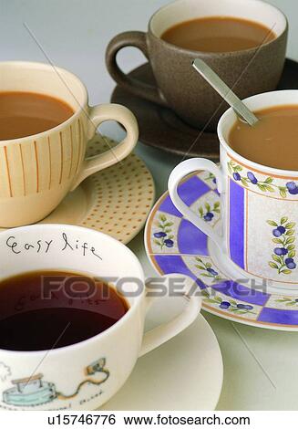 Stock Photograph - Beverage, Drink, Cup, Coffee Cup, Assortment. Fotosearch