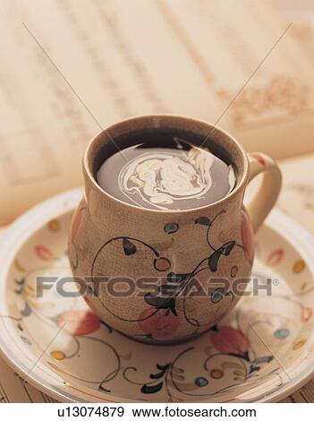 Stock Photo - beverage, breakfast, art. Fotosearch