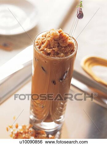 Stock Photograph - beverage, chocolate, close-up. Fotosearch