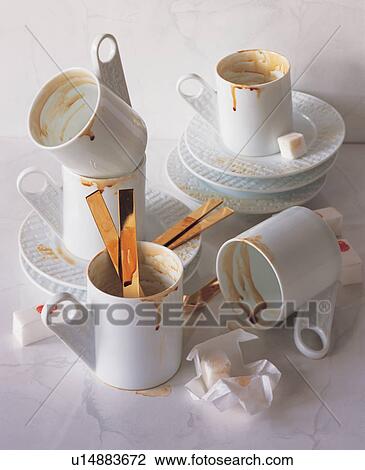 Stock Image - china, chinaware, coffee. Fotosearch
