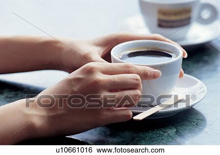 serving, human fingers, crockery, close-up, drink, handle, preparation View Large Photo Image Stock Photograph - serving, human fingers, crockery, close-up, drink, handle, preparation. Fotosearch