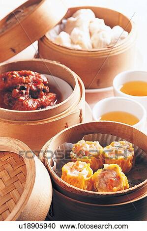 Stock Image - Bamboo, Brown, Close-Up, Gravy, Indoor. Fotosearch