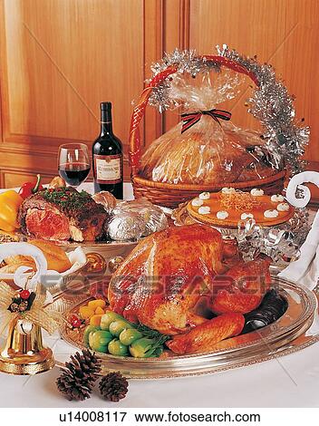 Stock Photo - Basket, Close-Up, Decoration, Food, Indoor. Fotosearch
