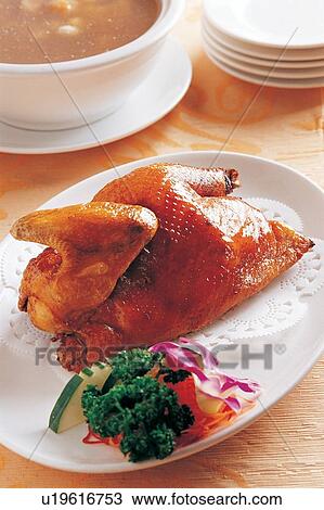 Roast Chicken, Ready-To-Eat, Red, Creative Food, Plate View Large Photo Image Stock Image - Roast Chicken, Ready-To-Eat, Red, Creative Food, Plate. Fotosearch